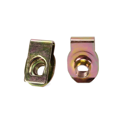 Galvanisé en acier U Nut Sprig M4 M5 M6 M8 M10 18-8 en acier inoxydable Speed U Clip Nuts Retainer avec finition en phosphate bleu