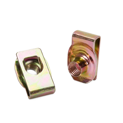 Galvanisé en acier U Nut Sprig M4 M5 M6 M8 M10 18-8 en acier inoxydable Speed U Clip Nuts Retainer avec finition en phosphate bleu