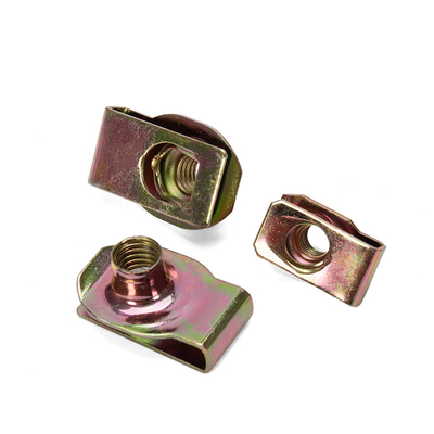 Tête hexagonale en acier inoxydable ressort U-Nut Clip Nut Pour M4-M10 fixation