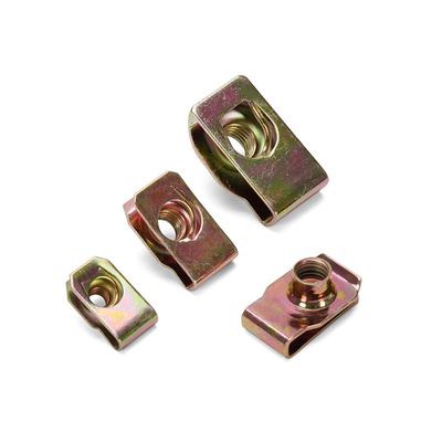 Tête hexagonale en acier inoxydable ressort U-Nut Clip Nut Pour M4-M10 fixation
