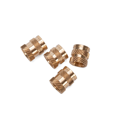 Noix d'insertion de fil en laiton émoussé pour noix de flamme en plastique M3 M4 M5 M6 M8 M10 M12 1/4 3/8 5/16 GB