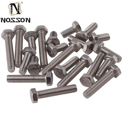 Zinc Finition ANSI/ASME Standard en acier inoxydable demi-fil Hex boulon pour les applications lourdes