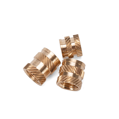 Noix d'insertion de fil en laiton émoussé pour noix de flamme en plastique M3 M4 M5 M6 M8 M10 M12 1/4 3/8 5/16 GB