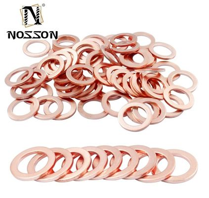 Laveuse de cuivre rouge sur mesure pour l'exploitation minière Laveuse plate en laiton métallique mince M3 M4 M5 M6 M8 M10 M12 M14 M16 M18 M20 M22 M24 M27 M30