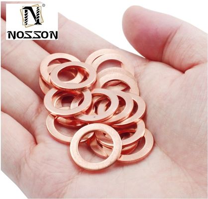 Laveuse de cuivre rouge sur mesure pour l'exploitation minière Laveuse plate en laiton métallique mince M3 M4 M5 M6 M8 M10 M12 M14 M16 M18 M20 M22 M24 M27 M30