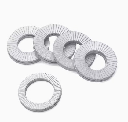 M14 Boulons Couplings de verrouillage 10pcs Manganèse en acier Les lave-vaisselle de sécurité avec norme ISO et résistance aux vibrations