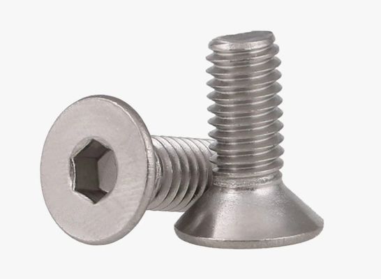 Finition par tranchage DIN Standard A2 en acier inoxydable Boulons de tête anti-enfoncement M2 M2.5 M3 M4 M5 M6 M8 M10 M12 pour la construction