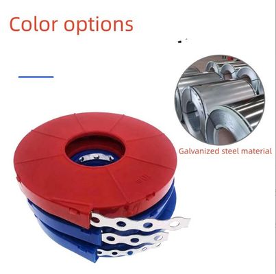 Montage résistant à la chaleur avec ruban adhésif en acier blanc et en poudre de plastique durable Surface 12 mm 17 mm Largeur du ruban adhésif