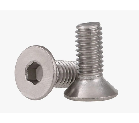 304 en acier inoxydable Din7991 M3-M16 Countersunk Head Hexagon Socket Screw pour les distributeurs de fixations standard BS