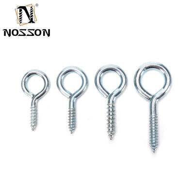 Finition galvanisée en acier crochet à œil vis en bois vis à auto-tapping M1.6 M2 M2.5 M3 M4 M5 M6 M8 M10 M12 M14 M16 M20 et vente