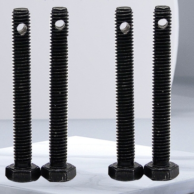 M1.6-M20 Système métrique de mesure en acier inoxydable Tête plate Boulon creux avec trou d'aiguille Cotter