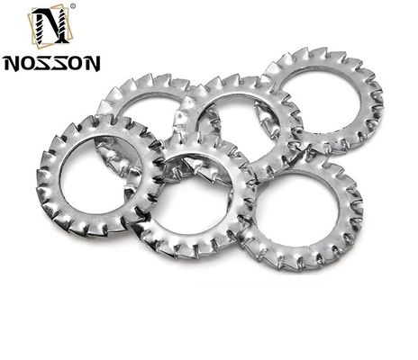 Performance de fixation améliorée avec l'acier inoxydable finition noire étoile extérieure à serrure dentée DIN 6797 M6-M30