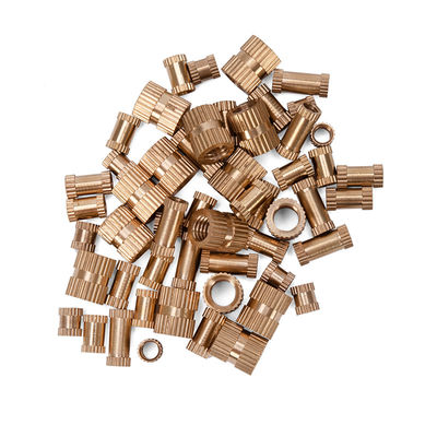 M3 M4 M5 M6 M8 en laiton en cuivre encastré en noix filetées pour le bois