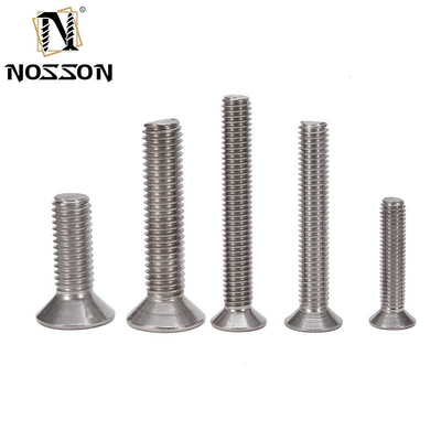 Écrou de machine à tête ovale en acier inoxydable 18-8 304 de qualité 8.8/10.9/12.9 SS304 SS316 1/4'-20 X 3' boulon