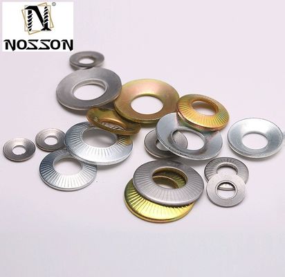 M3-M30 NFE25511 Laveuse à verrouillage anti-roulement en acier inoxydable française Laveuse à disque à plaque Laveuse à médaillon à vaisselle Laveuse à rouleaux plate Laveuse ronde