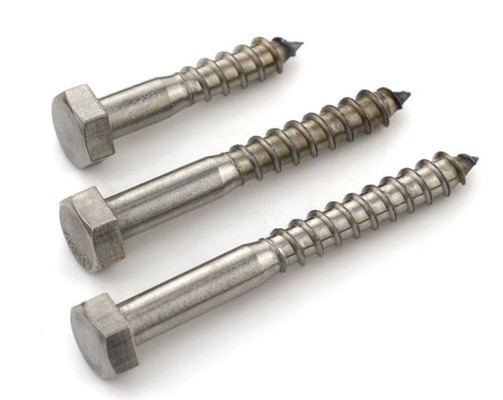 Écrou en bois hexagonale en acier inoxydable standard JIS avec fil entier ST6 ST8 ST10 ST12