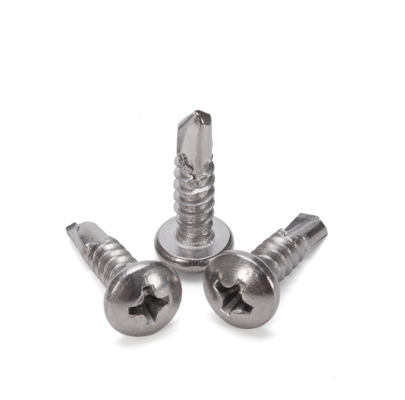 Métrique galvanisé métal Hexagon tête Tek bois en acier inoxydable Hex auto-perçage vis avec EPDM laveuses vis de toiture