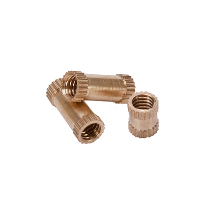 ANSI Standard Taille personnalisée Traitement de l'eau DIN Insert de noix de cuivre avec finition passivée dans le système de mesure métrique