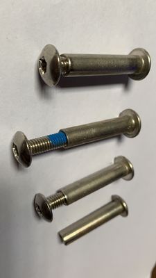 A2-70 Tête d'évier en acier inoxydable, poste de liaison, écrous de fût, vis mâle et femelle