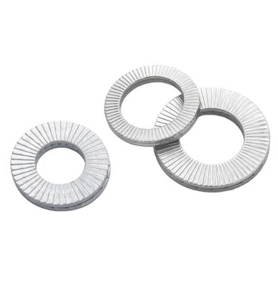 Les appareils de lavage à serrure à ressort M3M4M5M6M8M10M12M14M16M18M20M22M24M27m30 Les lave-linge à serrure à ressort en acier au carbone sur mesure Dacromet double pile DIN25201