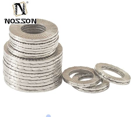 Les appareils de lavage à serrure à ressort M3M4M5M6M8M10M12M14M16M18M20M22M24M27m30 Les lave-linge à serrure à ressort en acier au carbone sur mesure Dacromet double pile DIN25201