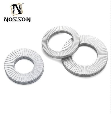 Les appareils de lavage à serrure à ressort M3M4M5M6M8M10M12M14M16M18M20M22M24M27m30 Les lave-linge à serrure à ressort en acier au carbone sur mesure Dacromet double pile DIN25201