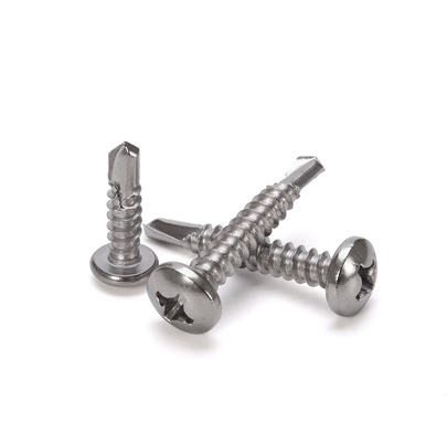 Acier inoxydable zinc plaqué 304 acier au carbone 435 BI tête hexagonale métallique