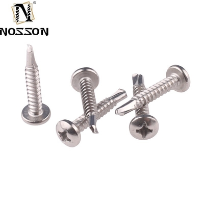 Solutions de fixation polyvalentes avec finition ZINC PLATED et vis de perçage automatique de la tête hexagonale en acier de la norme GB 4 * 16 mm