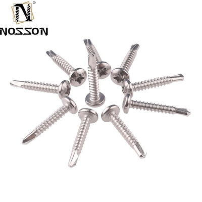 Solutions de fixation polyvalentes avec finition ZINC PLATED et vis de perçage automatique de la tête hexagonale en acier de la norme GB 4 * 16 mm