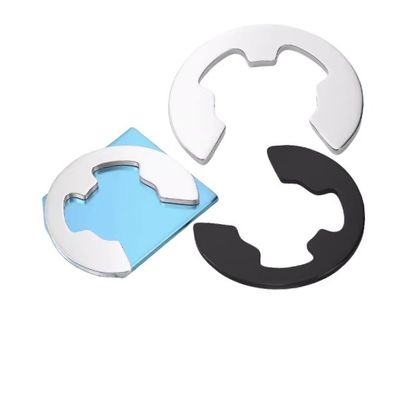 Applications de soins de santé Style métrique de bague de retenue de coin Laveuse pour l'arbre ZINC Finition en acier inoxydable M4 M5 M6 DIN6799 E clip