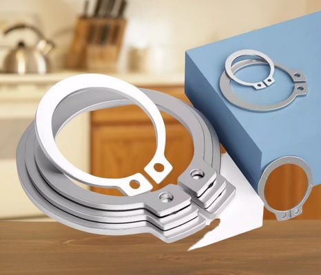 Rings de maintien en acier inoxydable standard DIN pour le circuit interne perforé M3M4M5M6M8M10M12M14M16M240M18M20M22M24M27