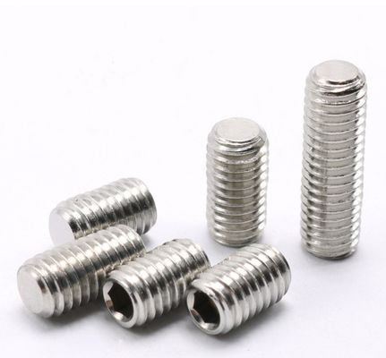 Écroues à vis en laiton à vis à vis à vis à point plat, en hexagone, à vis à vis M3 M4 M5 M6 M8 M10 M12 Norme DIN pour le fil mécanique