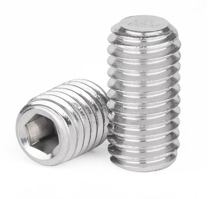 Écroues à vis en laiton à vis à vis à vis à point plat, en hexagone, à vis à vis M3 M4 M5 M6 M8 M10 M12 Norme DIN pour le fil mécanique