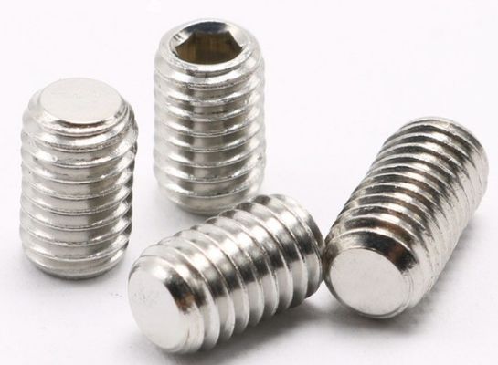 Écroues à vis en laiton à vis à vis à vis à point plat, en hexagone, à vis à vis M3 M4 M5 M6 M8 M10 M12 Norme DIN pour le fil mécanique