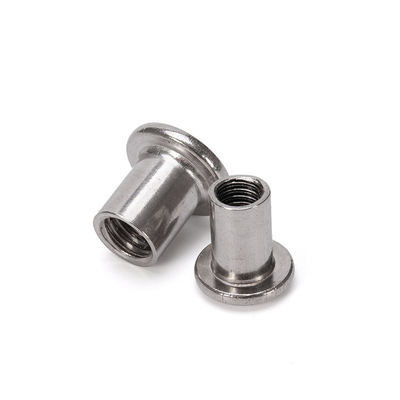 Finition de meubles plaquée au zinc Noix d'insertion Hex Socket Head Sleeve Nut Noix de tonneau Noix pour machines et équipements miniers