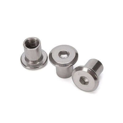 Finition de meubles plaquée au zinc Noix d'insertion Hex Socket Head Sleeve Nut Noix de tonneau Noix pour machines et équipements miniers