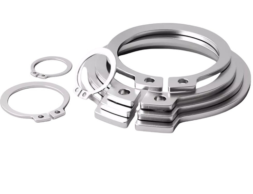 SS304 anneau de maintien en acier inoxydable pour les dents extérieures de type trou