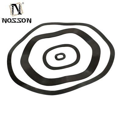 Laveuse de ressorts en acier inoxydable noir 301 à verrouillage élastique pour le style split