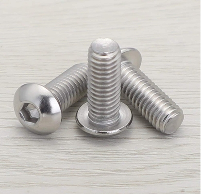 1/4-20 x 3/8 pouces bouton de tête prise de capuche boulons vis Allen vis métrique