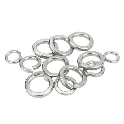 18-8 acier inoxydable M6 M8 M10 acier galvanisé B7 B7M oxyde noir laiton verrouillage séparé laveuse à ressorts DIN127