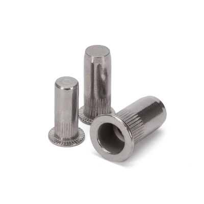 Système de mesure métrique Noix d'insertion filetée pour meubles automobiles SS304 en acier inoxydable M6/M8/M10 Finition simple