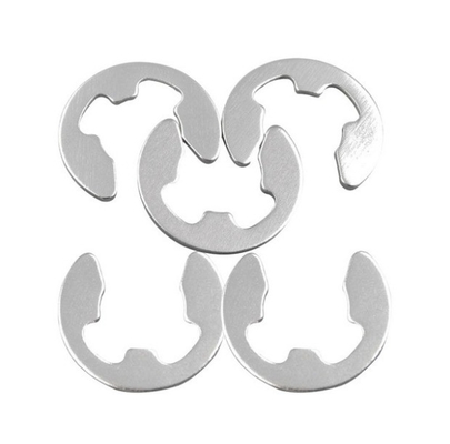 Traitement de l'eau Taille personnalisée DIN6799 Ringe circulaire de type E en acier inoxydable pour l'industrie lourde M3M4M5M6M8M10M12M14M16M240M18M20M22M24M27