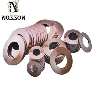 Lavées à ressort coniques standard JIS Dent externe DIN6796 Lourdes charges à boulonnage Belleville Lavées à boulonnage pour connexions boulonnées