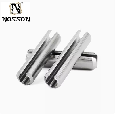 Durée de vie plus longue TiCN Finition 65Mn épingles à ressort en acier inoxydable Rencontre DIN1444 Norme pour épingle à douille de colonne de ressort à fente durable