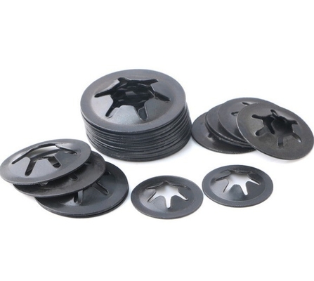 Traitement de l'eau ANSI/ASME Standard Spring Steel Starlock Washer Fast Lock Fixation sur l'arbre divisé avec une dent interne