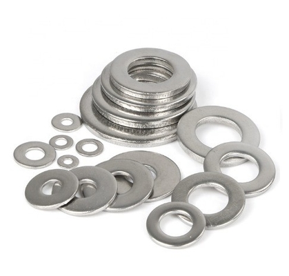Industrie lourde M5 M6 M8 M10 Acier inoxydable 304 316 DIN125 Laveuse à plat avec GB Standard Plain