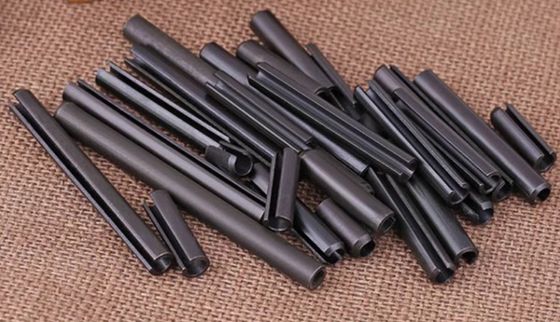 Durée de vie plus longue TiCN Finish Slotted Elastic Spring Pins DIN 1444 pour la localisation cylindrique et les performances standard