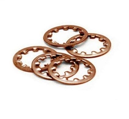 JIS Standard Star Lock Washer pour le traitement de l'eau et le traitement du style anti-enfoncement en acier inoxydable de cuivre