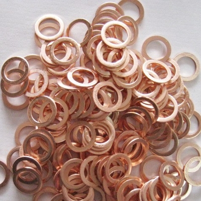 Laveuse à plaquettes en cuivre M3 M4 M5 M6 M8 M10 M12 M14 M16 M18 M20 M22 M24 M27 M30 pour matériaux d'étanchéité