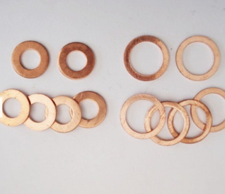 Laveuse à plaquettes en cuivre M3 M4 M5 M6 M8 M10 M12 M14 M16 M18 M20 M22 M24 M27 M30 pour matériaux d'étanchéité